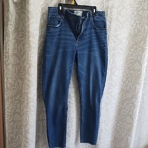 Abercrombie & Fitch Women's High Rise Blue Jeans
